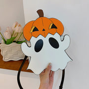 Halloween Bags Creative 3D Cartoon Pumpkin Ghost Design Cute Bags Women Cell Phone Purses Novelty Personalized Candy Crossbody Bags