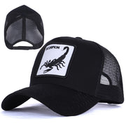 New Pattern Animal Embroidered Hat New Baseball Cap Foreign Trade Cross Border E Commerce Peaked Cap