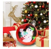 Christmas Ornament Ball Outdoor PVC 60CM Inflatable Decorated Ball PVC Giant Big Large Balls Xmas Tree Decorations Toy Ball