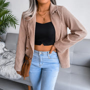 Double-breasted Small Blazer Jacket