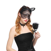 Halloween accessories lace cat veil