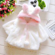 Samantha Rabbit Hood Coat