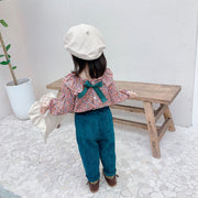 Girls fashion sweater suit