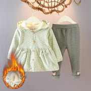 Autumn and winter western style kids suit