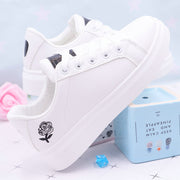 White Women Rose Shoes4