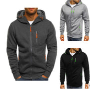 Men Hoodie Cotton Jacket