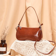 pattern single shoulder bag