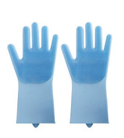 Silicone Heat-resistant Cleaning Brush Scrubbing Gloves