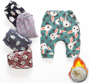 Korean winter wear pants plus Velvet Pants brand children big ass pants baby clothes wholesale