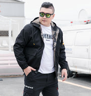 Bomber Jacket Men Clothing Fashion Parka