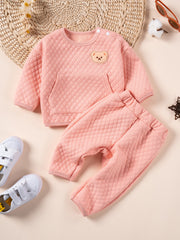 Warm Thicken Suit Baby Girl Clothes