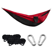 Ultralight Outdoor Camping Nylon Hammock Sleep Swing Tree Bed Garden Furniture Hanging Double Hammock Chair Hangmat 9