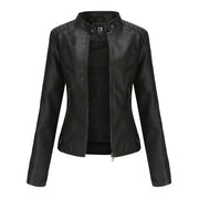 European And American Women's Leather Jackets