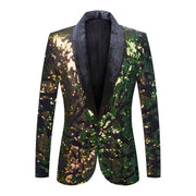 The Angelo Sequin Slim Fit Blazer Suit Jacket