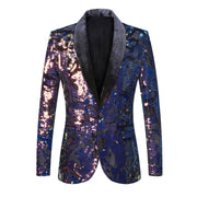 The Angelo Sequin Slim Fit Blazer Suit Jacket