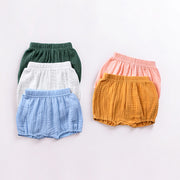 Kids Tales Children's Clothing Baby Candy Color Bread Pants Children's Kids Big PP Shorts Infant Pants