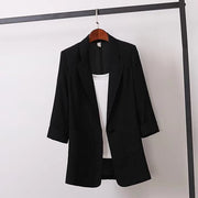 Short Blazer Coat Women'S Leisure  Korean Slim Thin Sunscreen Clothes Women