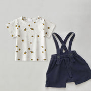 Children's Clothing Baby Spring Clothing Baby Waffle Overalls