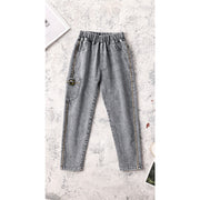 Kids Boys Jeans Baby Clothes Classic Pants Children Denim Clothing Boy Casual  Long Trousers  5-13Y