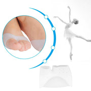 Silicone Gel Toe Separator Feet Care Tools Splint Straightener Corrector Hallux Valgus Massager 1