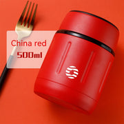 Stainless Steel Insulated Barrel Household Office Worker Congee Cooking Smoldering Cup Stewpot 6