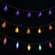 Led decorated Halloween lights