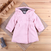 Kiethleen Winter Coat | Winter new little girl child Korean version of the baby wear warm coat hooded jacket 3 colors