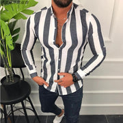 Striped shirt men