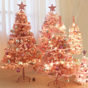 Pink Christmas Tree Decoration Ornaments Christmas Decorations For Home Xmas Happy New Year