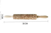 Christmas gift printing rolling pin