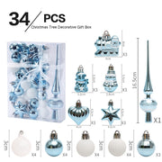 Christmas Decorations Ball Set Christmas Tree Pendant