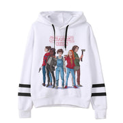 Stranger Things Striped Hoodie