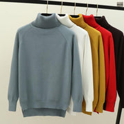 Turtleneck Women Sweater Winter Warm Female Jumper