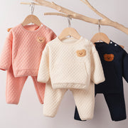 Warm Thicken Suit Baby Girl Clothes