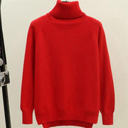 Turtleneck Women Sweater Winter Warm Female Jumper