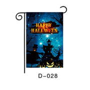 Halloween garden flag