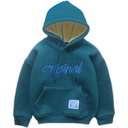 Boys' Plus Fleece Hoodie Children's Embroidered Whole Velvet