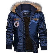 Men's Winter Flight Jacket Thickened Cotton Coat Air Force