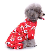 Dog supplies pet Christmas clothes