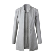 jacket blazer Women for Work white Fashion Formal female