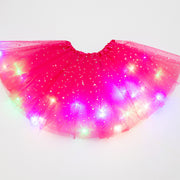 Magical & Luminous  LED Princess Halloween Tutu Skirt Sequins Shiny Skirt