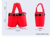 Christmas hot sale red Christmas bag Christmas wedding candy bag