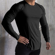 New Long Sleeve T Shirt Sport Men Gym Shirt Quick Dry Gym Fitness Training Running T Shirt Men Workout T-Shirt Bodybuilding Tops 9