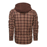 Men Warm Jacket Fleece Thick Autumn Winter Detachable Hoodies Jackets Men Slim Fit Men Clothing