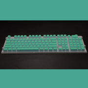 Pudding 108 Key Double Skin Pudding Cream PBT104 Two-color Milk Skin Mechanical Keyboard Translucent Keycap 6