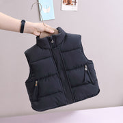 Men And Women Children Wear Loose Down Cotton Vest