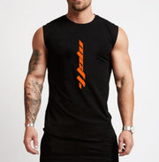 Gym Sleeveless Shirt Cotton Tank Top for Men Sportswear Vest 6