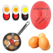 Egg Timer Perfect Color Changing Timer Yummy Soft Hard Boiled Eggs Cooking Kitchen Eco-Friendly Resin Egg Red Timer Tools