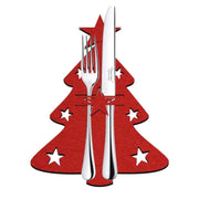 4-piece Christmas tree cutlery set 2