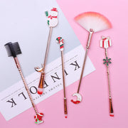 Christmas moose makeup brush set brush